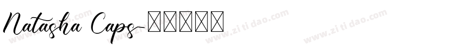 Natasha Caps字体转换